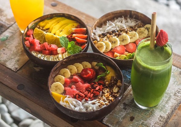 Coconut Bowl for Dessert Shop